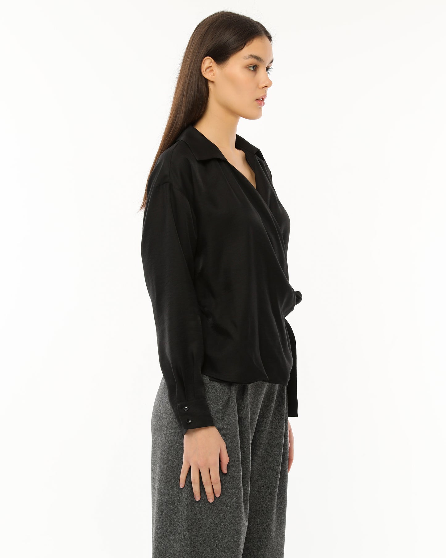 Black Waist Shirt