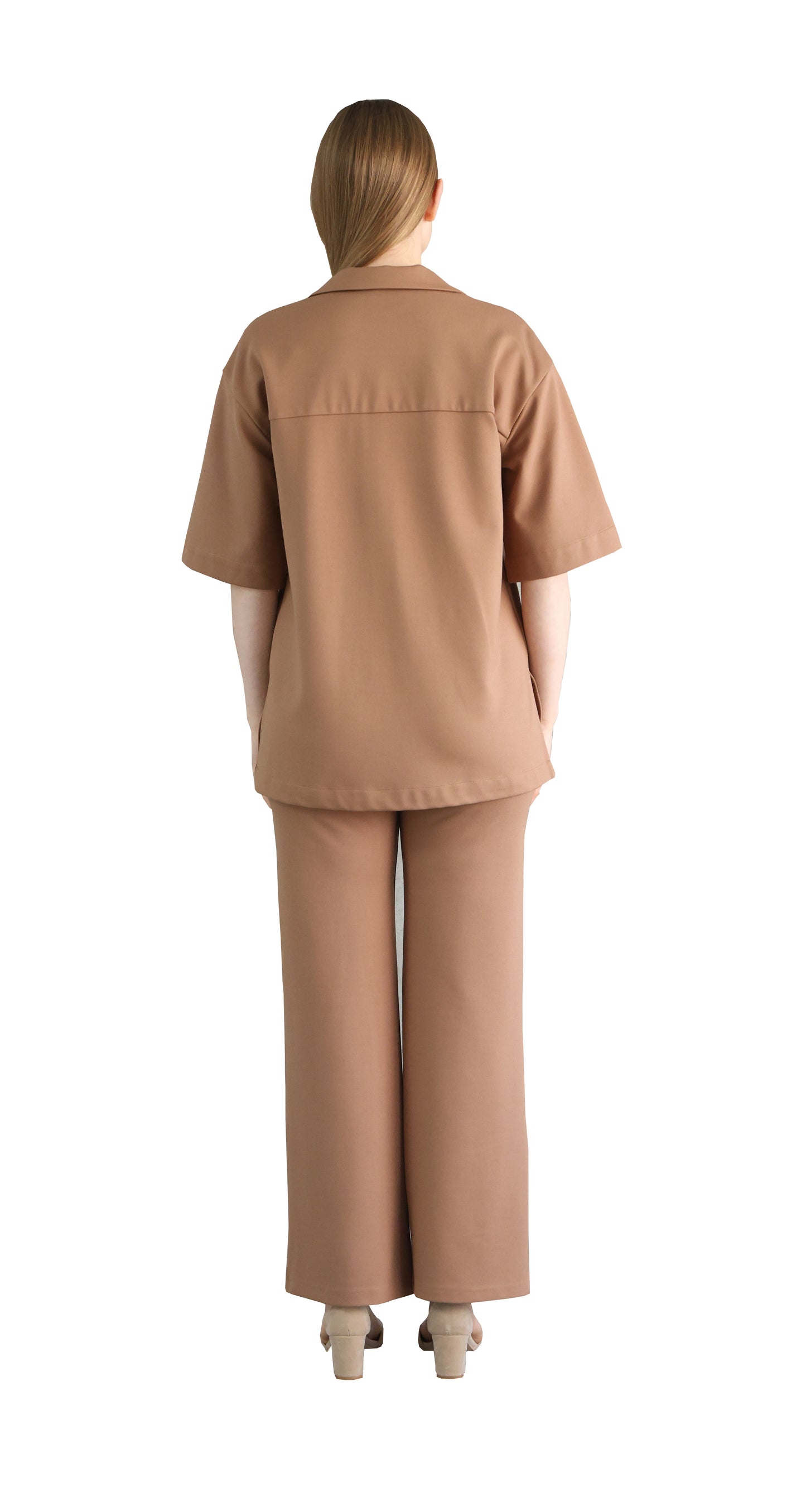 Minimalist Brown Pants