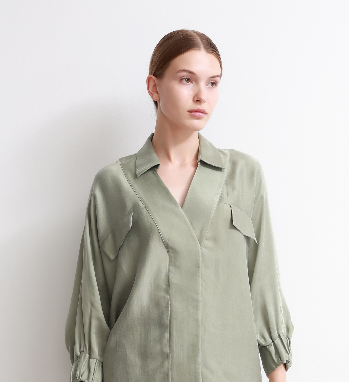 Mint V-Neck Shirt