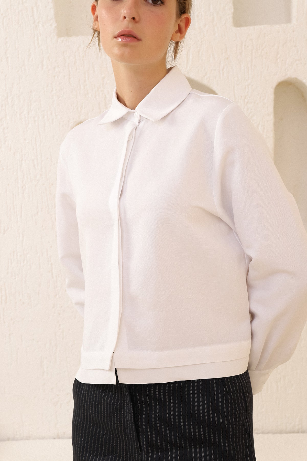 White Minimal Shirt