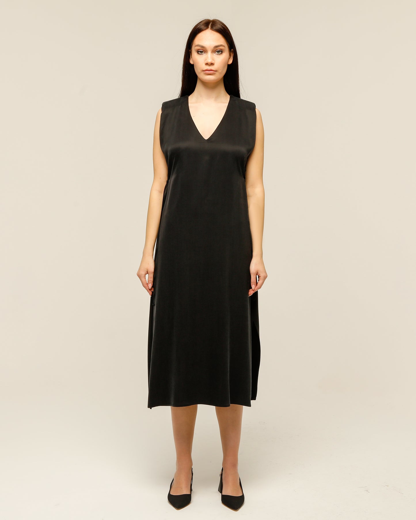 Black Slite Dress