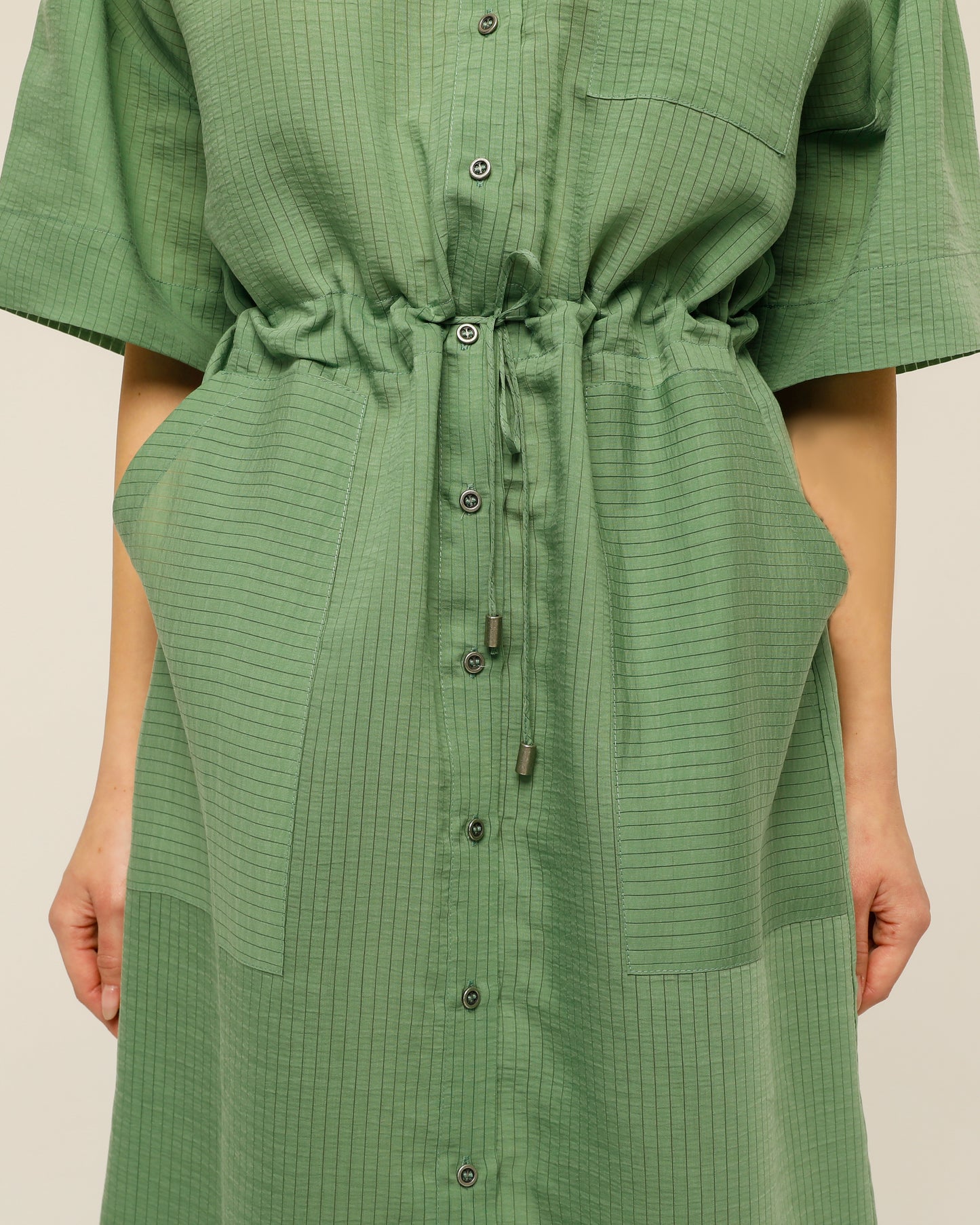 Green Minimal Dress