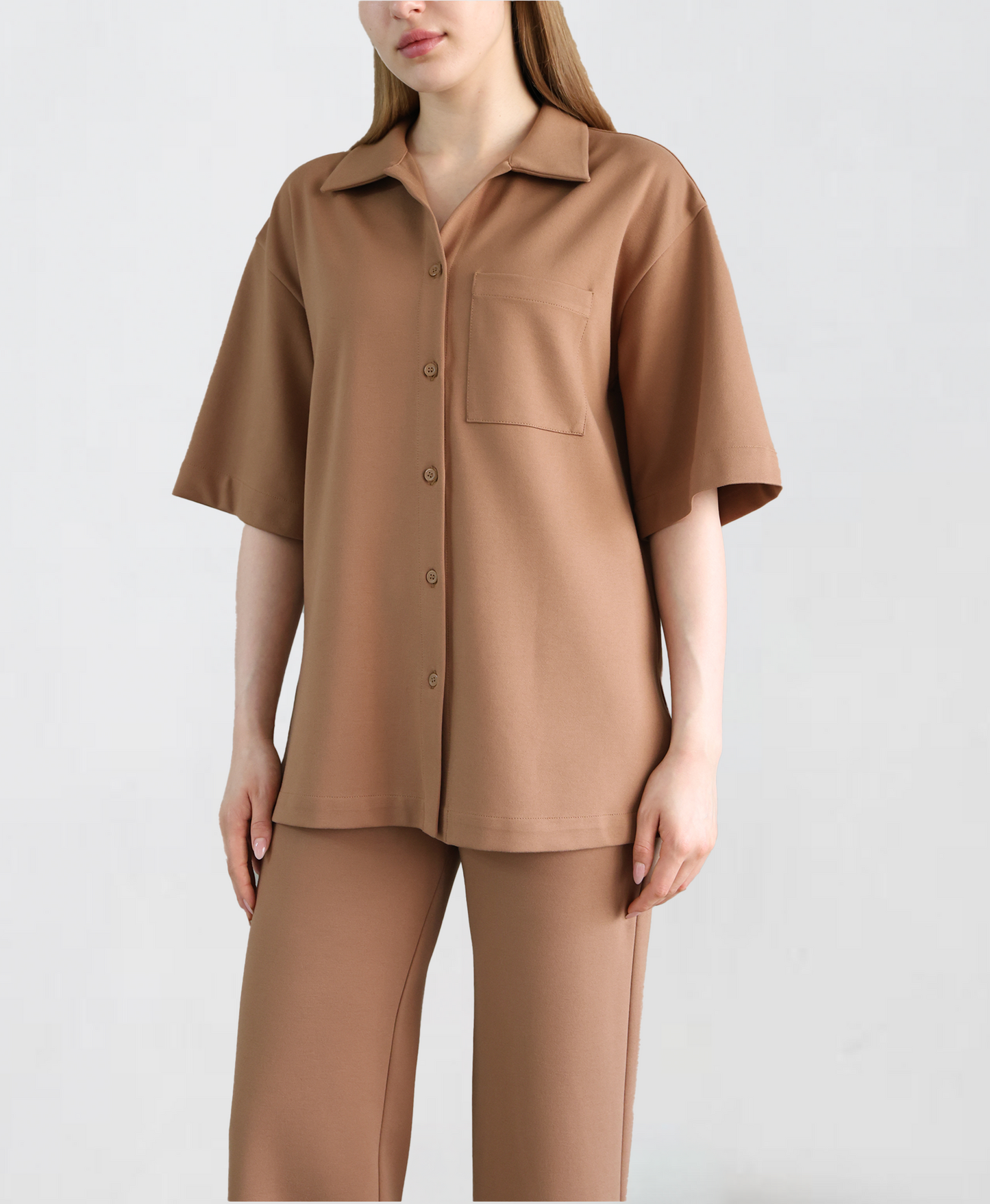 Brown Pocket Shirt