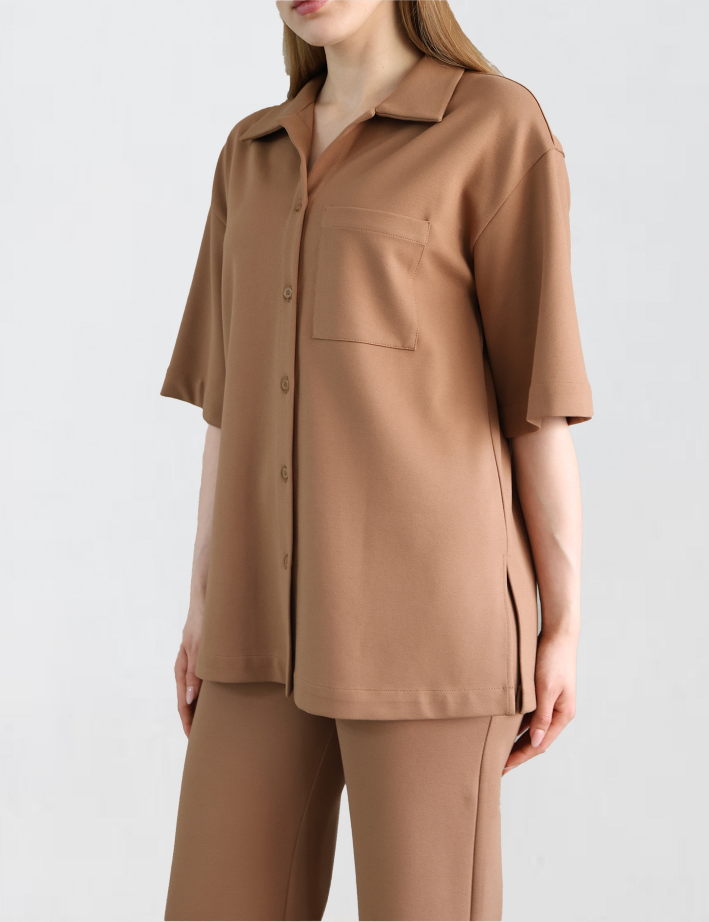 Brown Pocket Shirt