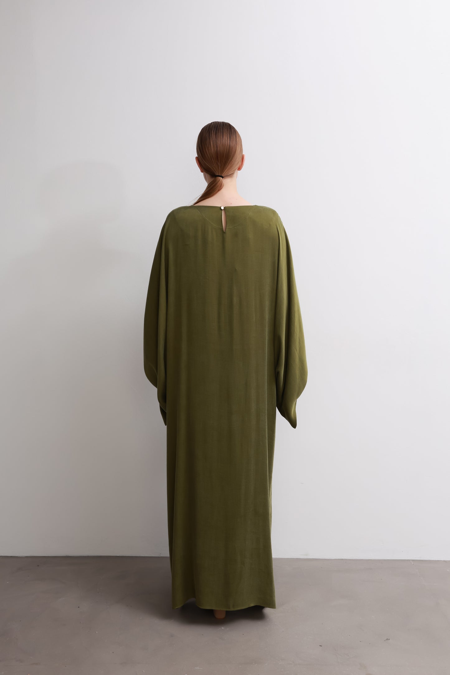 Green Kaftan Dress