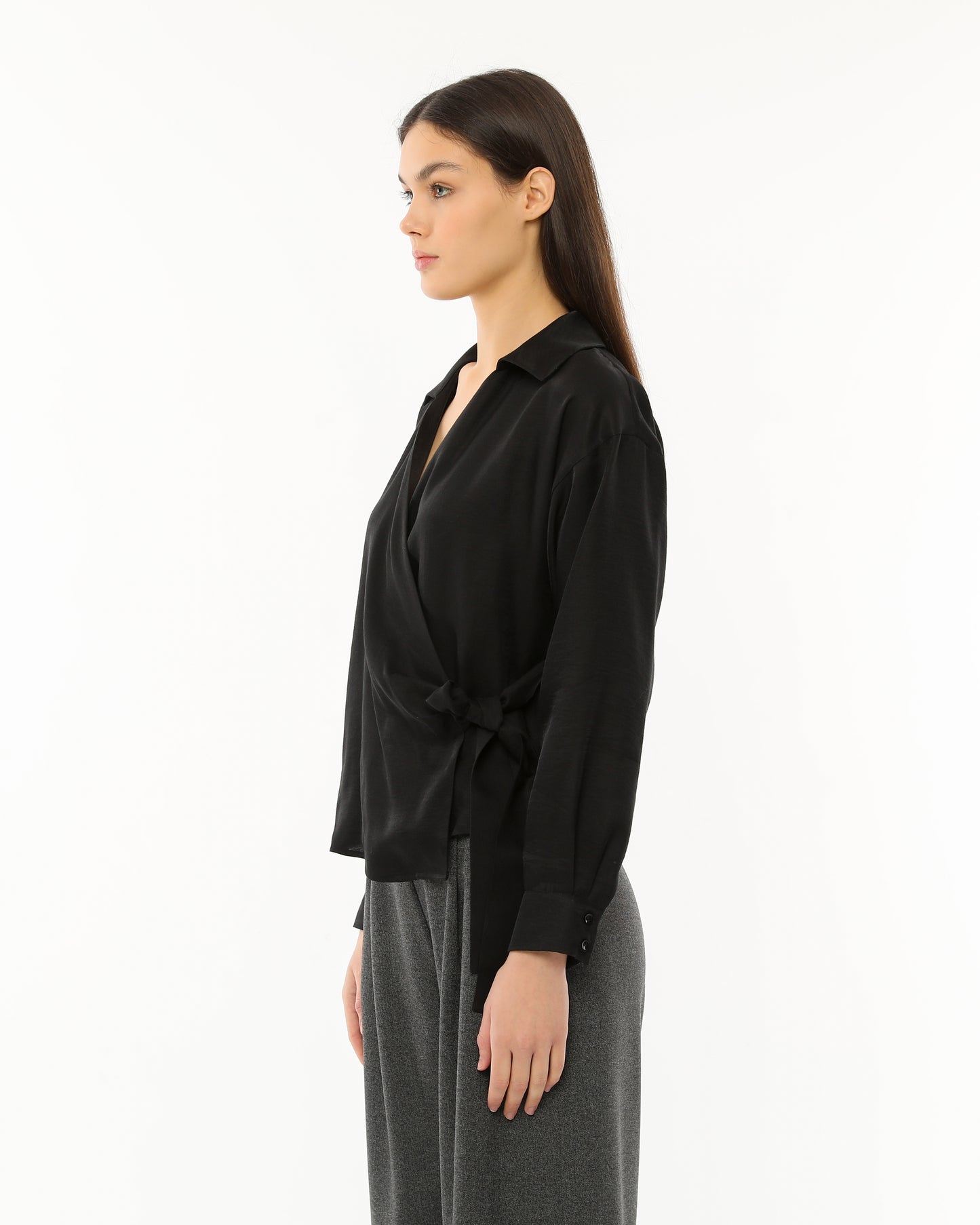 Black Waist Shirt
