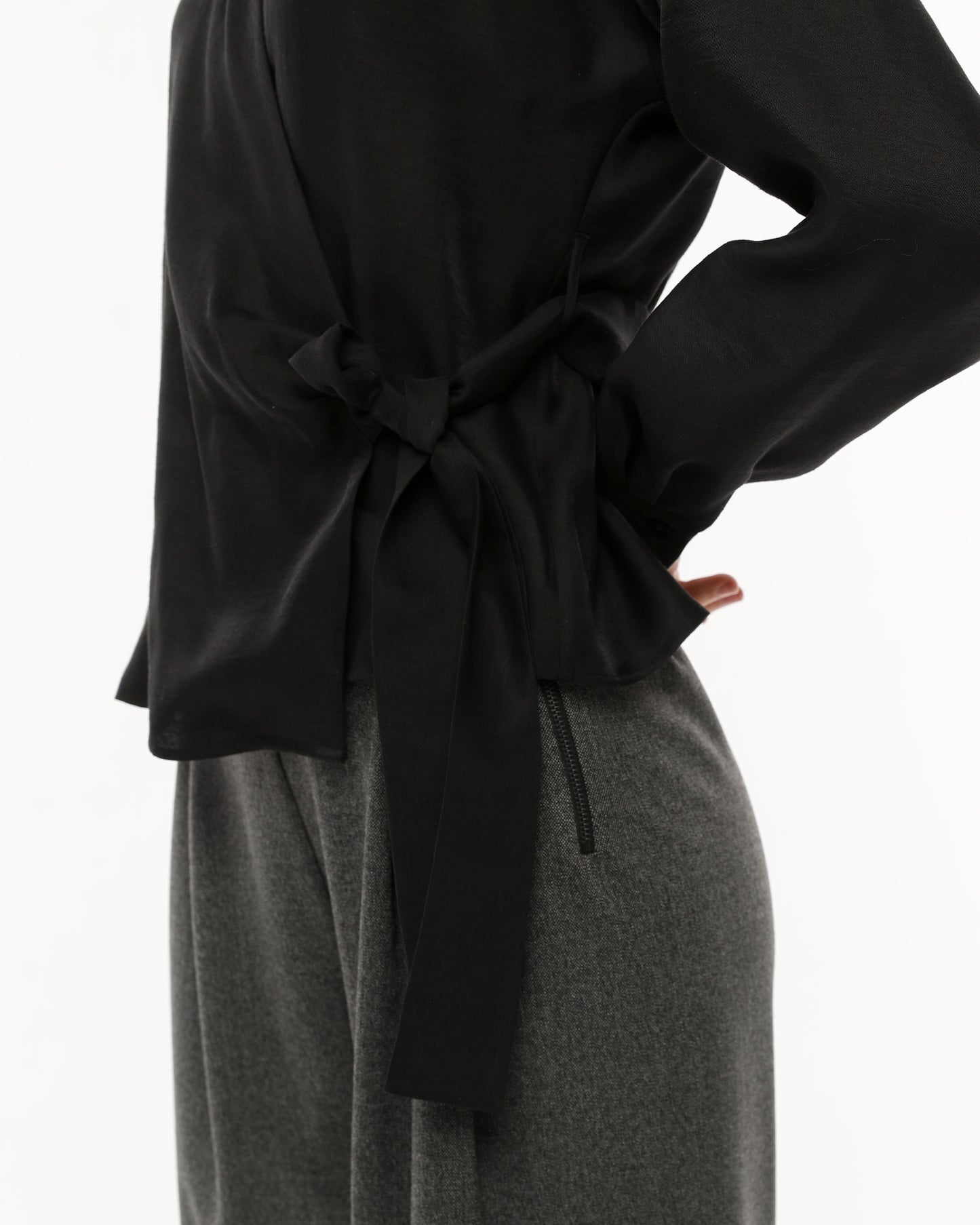 Black Waist Shirt