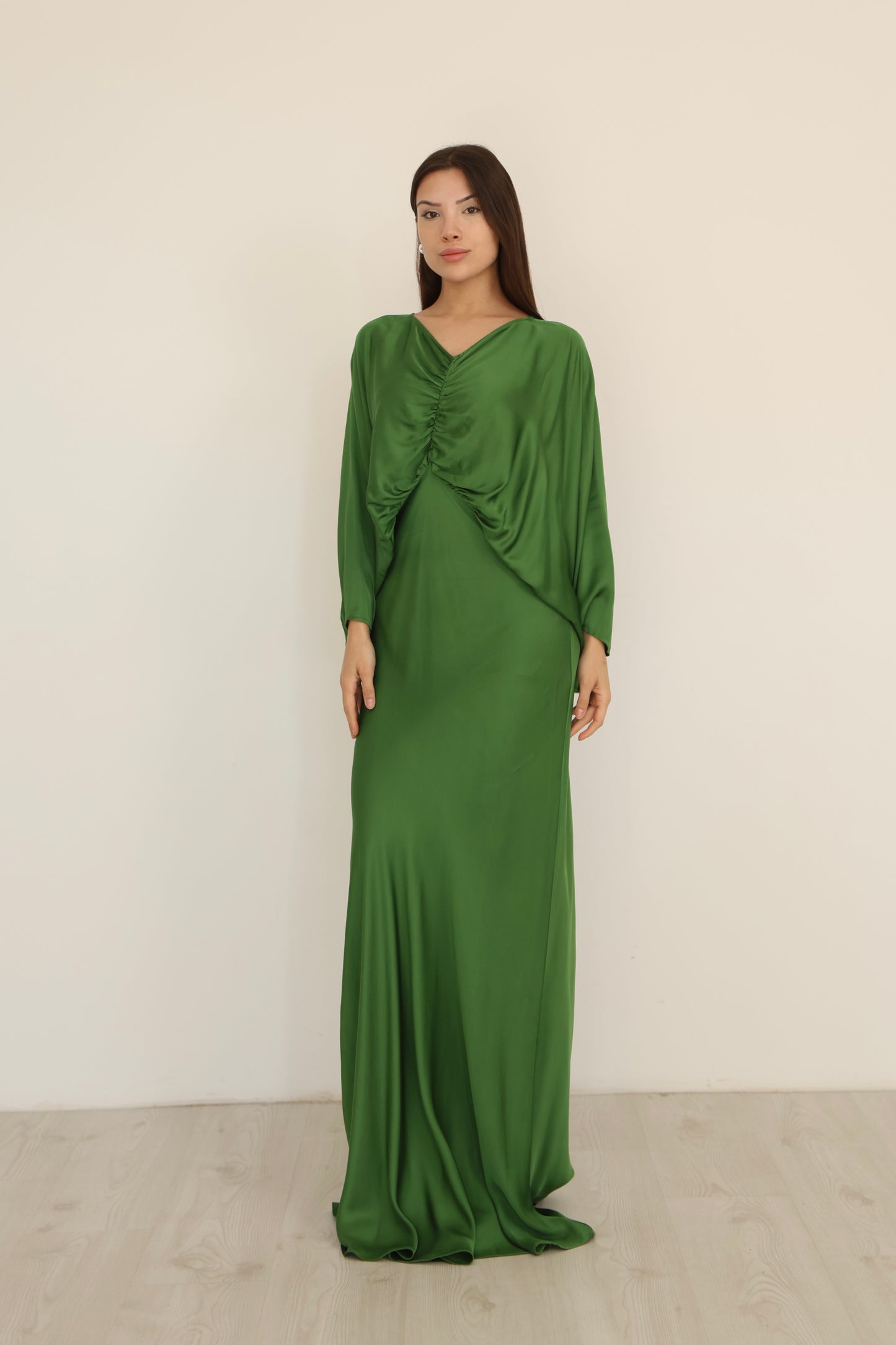 Green Butterfly Dress-EL292