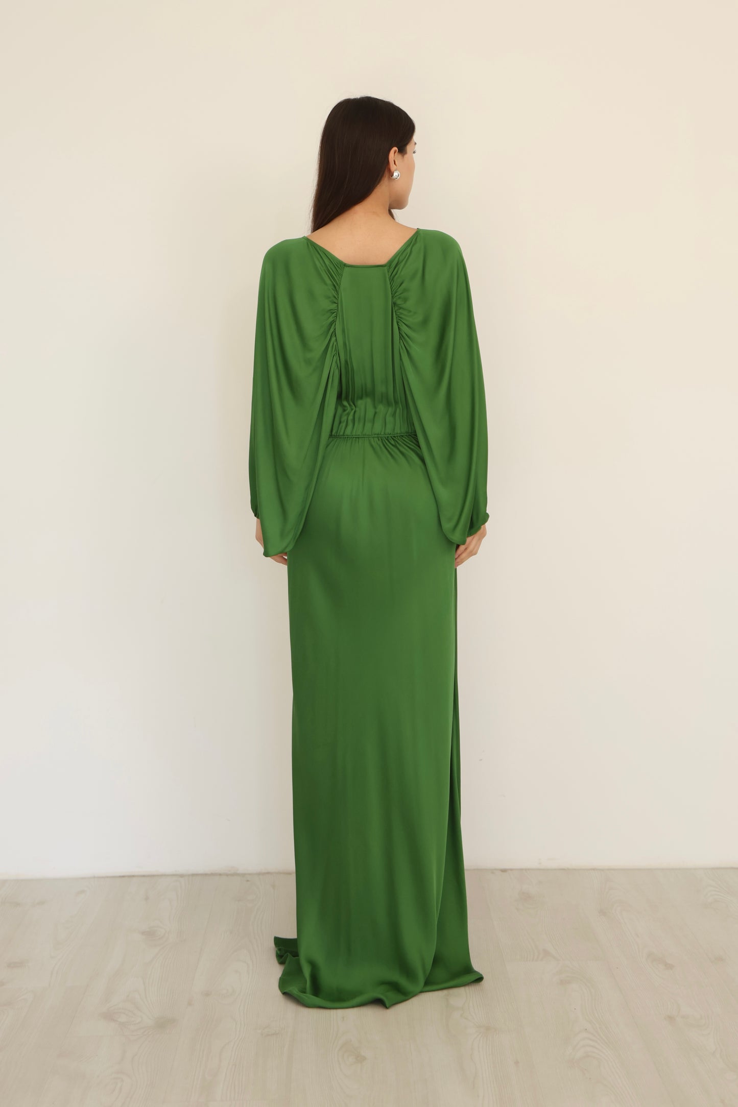 Green Butterfly Dress-EL292