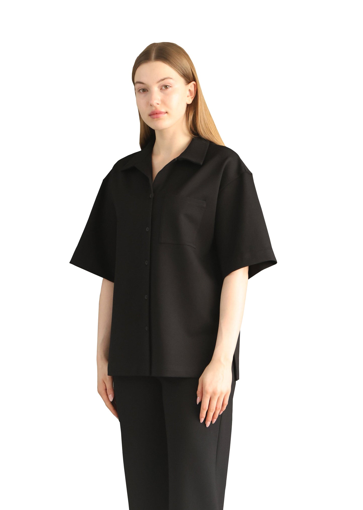 Black Pocket Shirt