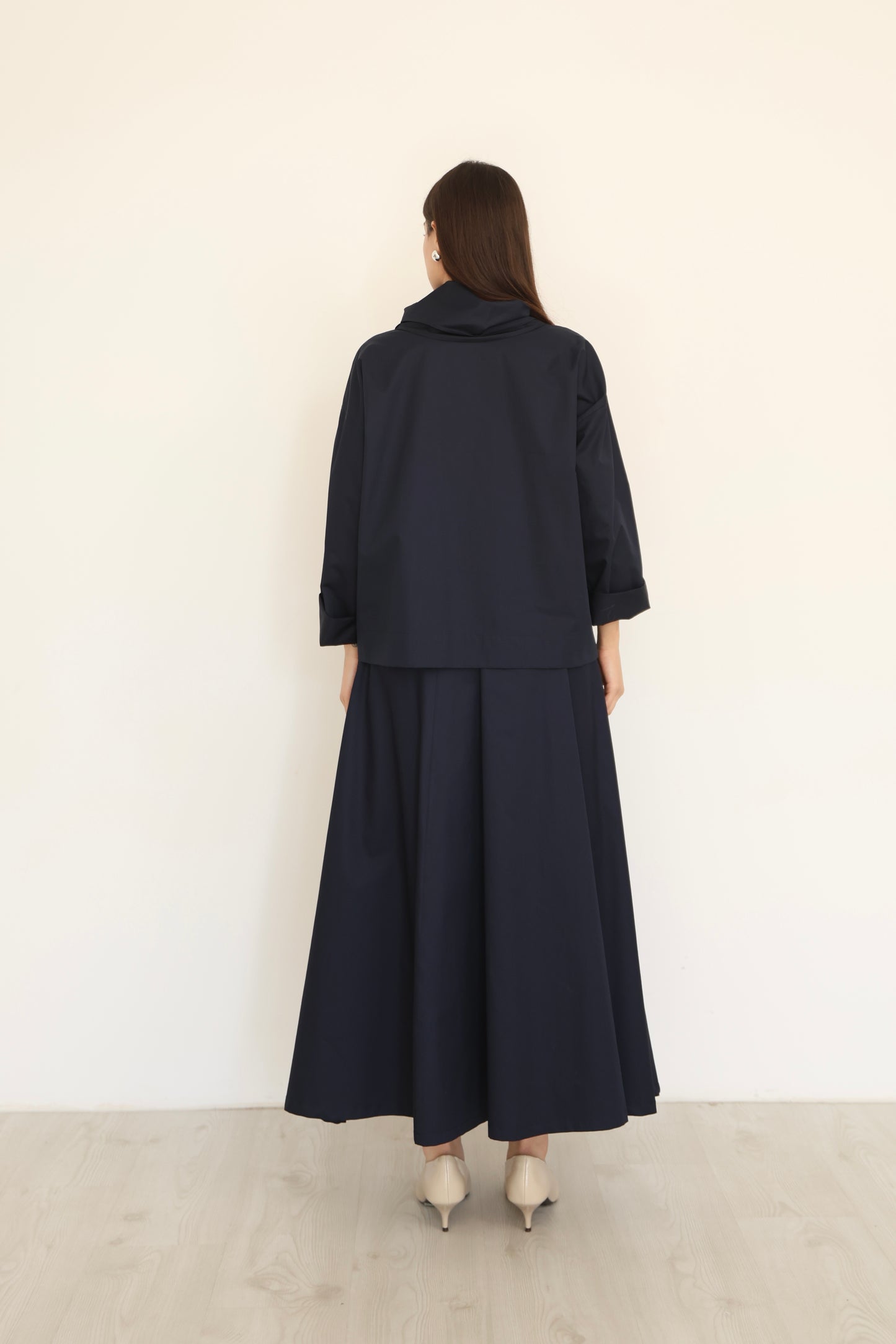 Navy Blue Skirt-ET78