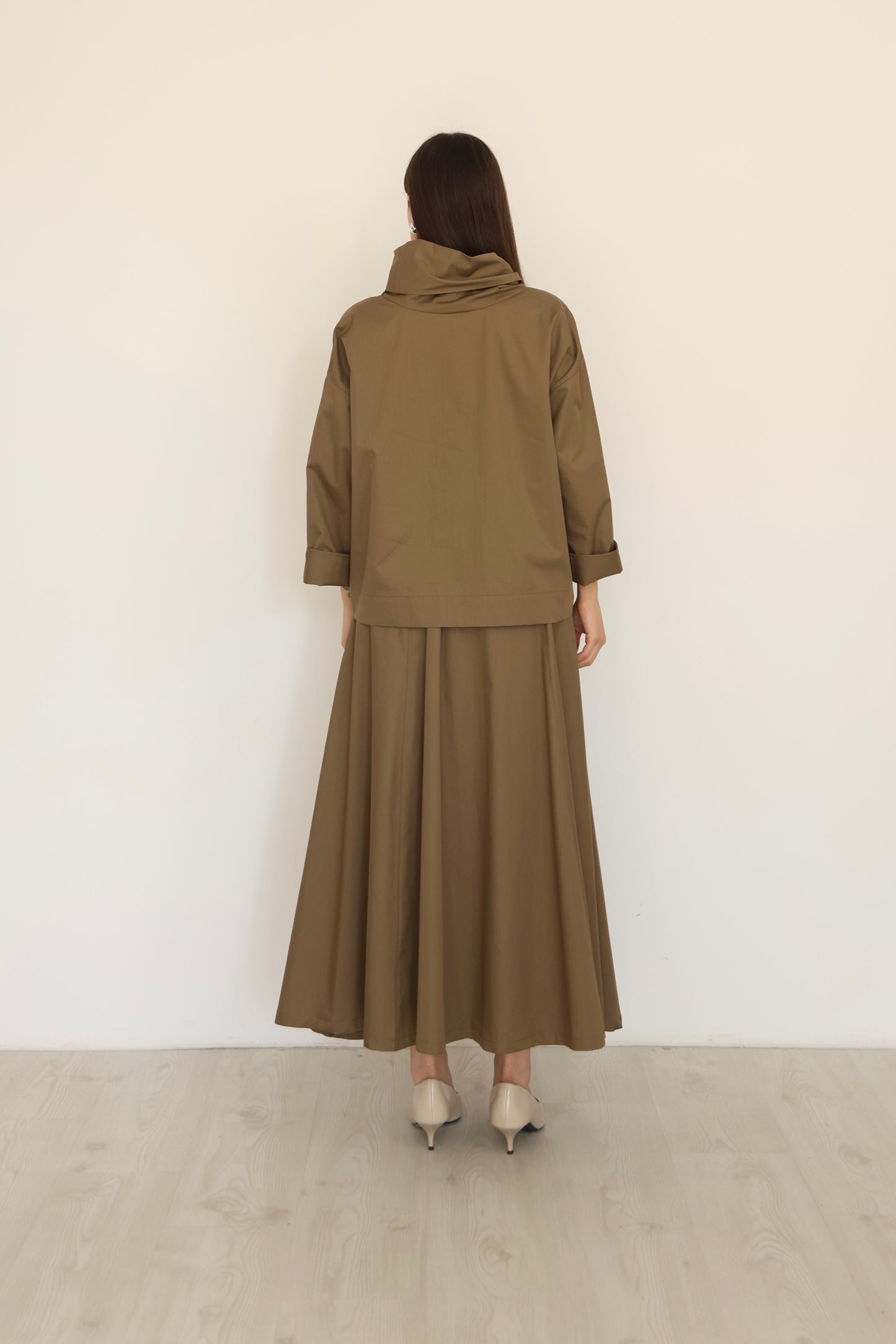 Dark Green Skirt-ET78