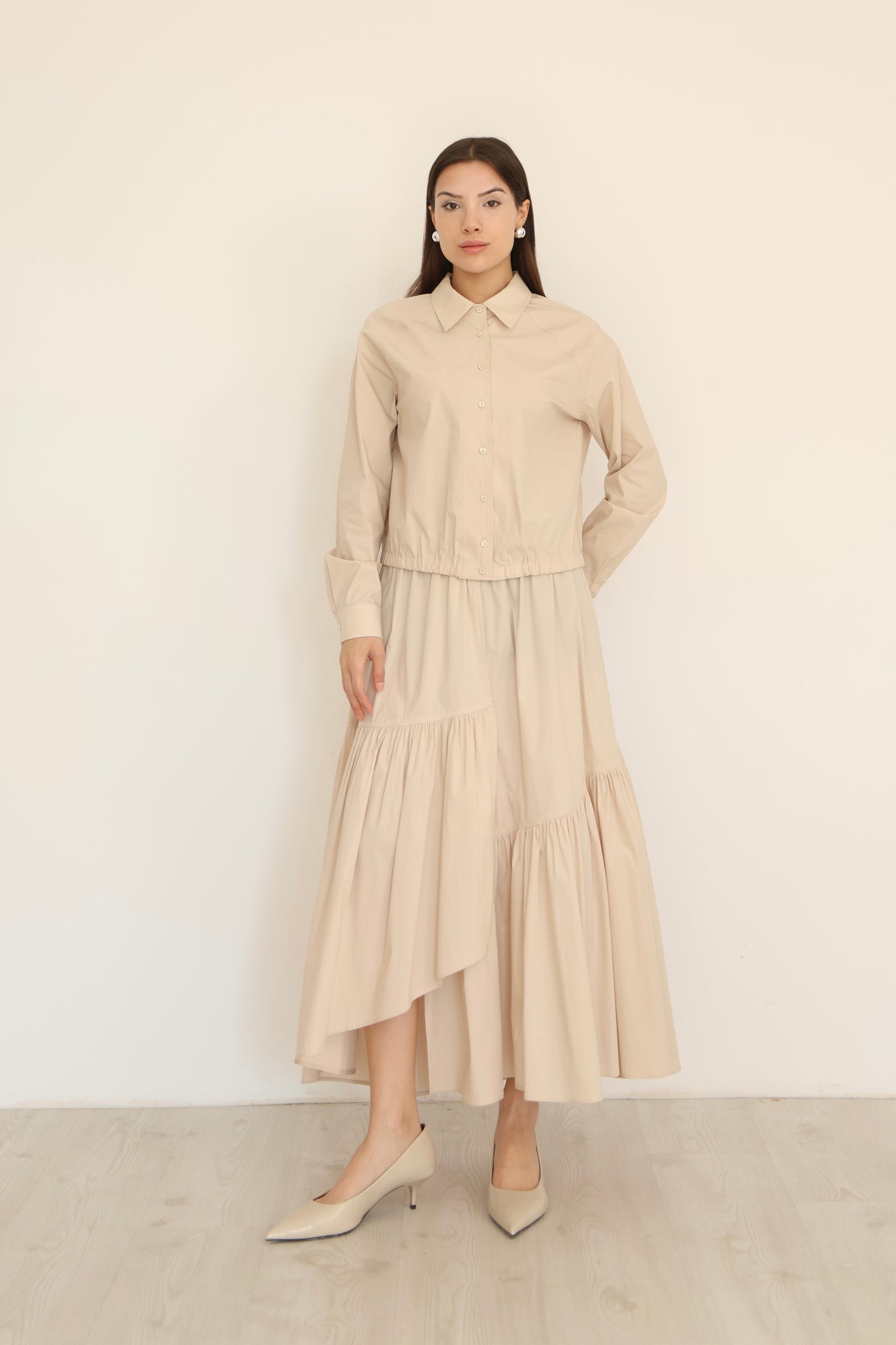 Beige Skirt-ET77