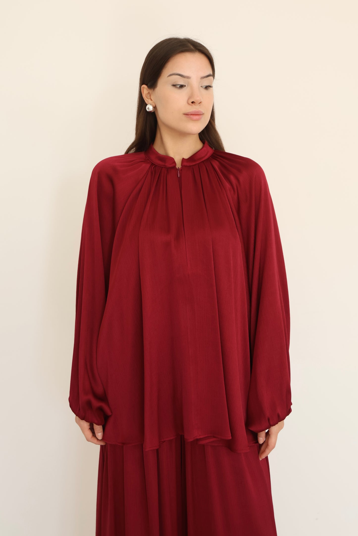 Burgundy Shirt-G310