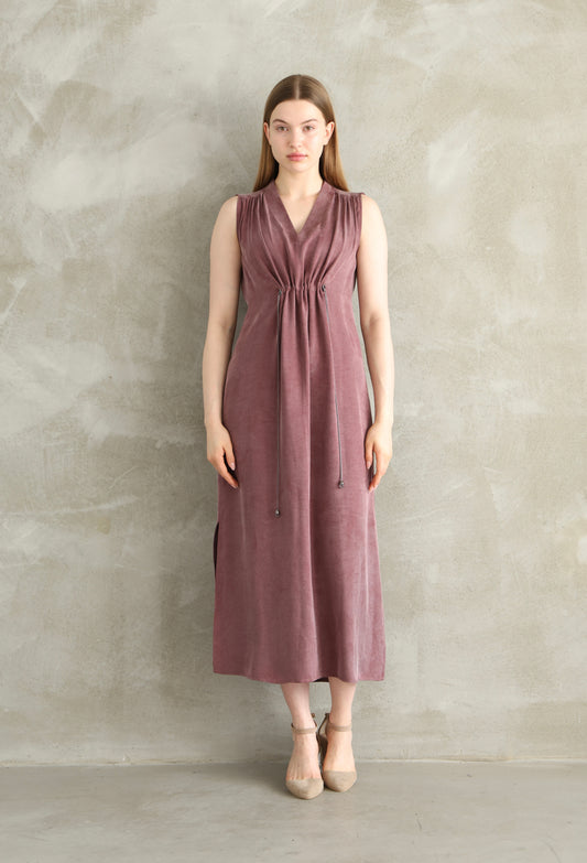 Burgundy  Dress