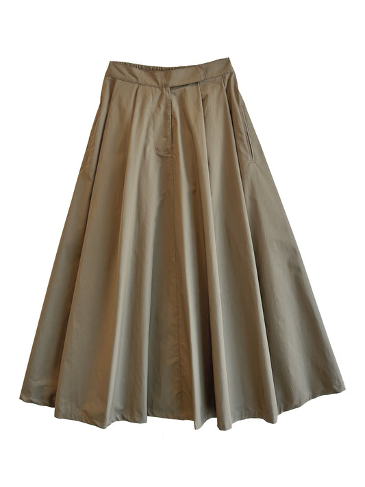 Dark Green Skirt