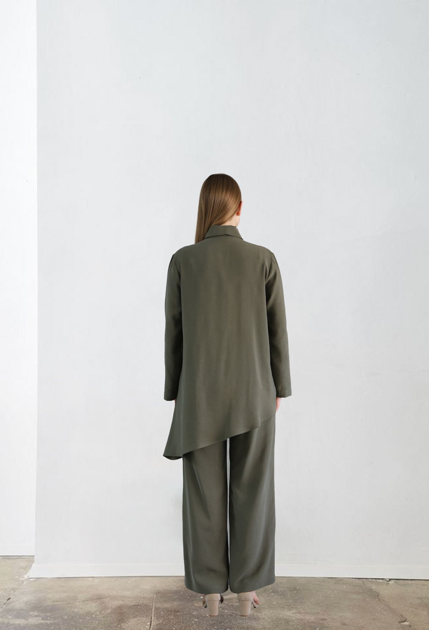 Dark Green Pocket Pants